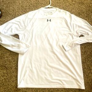 Under-armor White King  Sleeve heat gear shirt